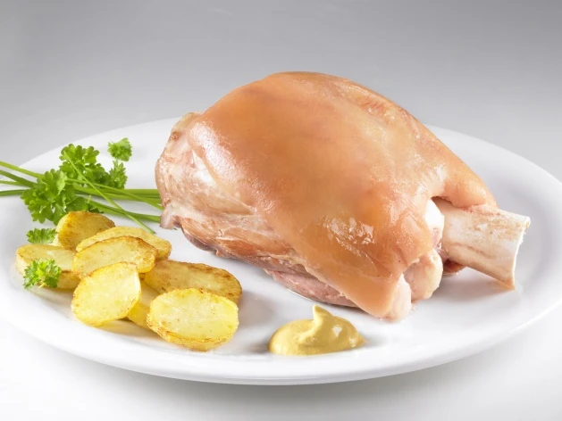 Jarret de porc cuit avec couenne 600g