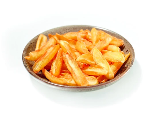 Frites incurvées préfrites à l huile de tournesol - 2.5kg