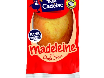 Madeleine sans sucre Ker Cadelac 25g