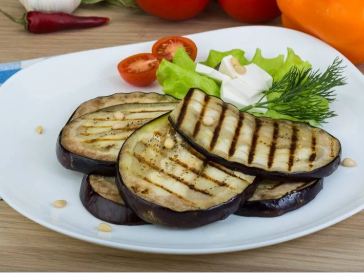Aubergines grillées en tranche  1 KG