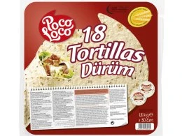 Tortillas 30cm x18 Poco Loco - 1,8kg