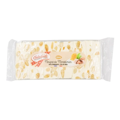Barre de nougat de Montélimar pièce 150g