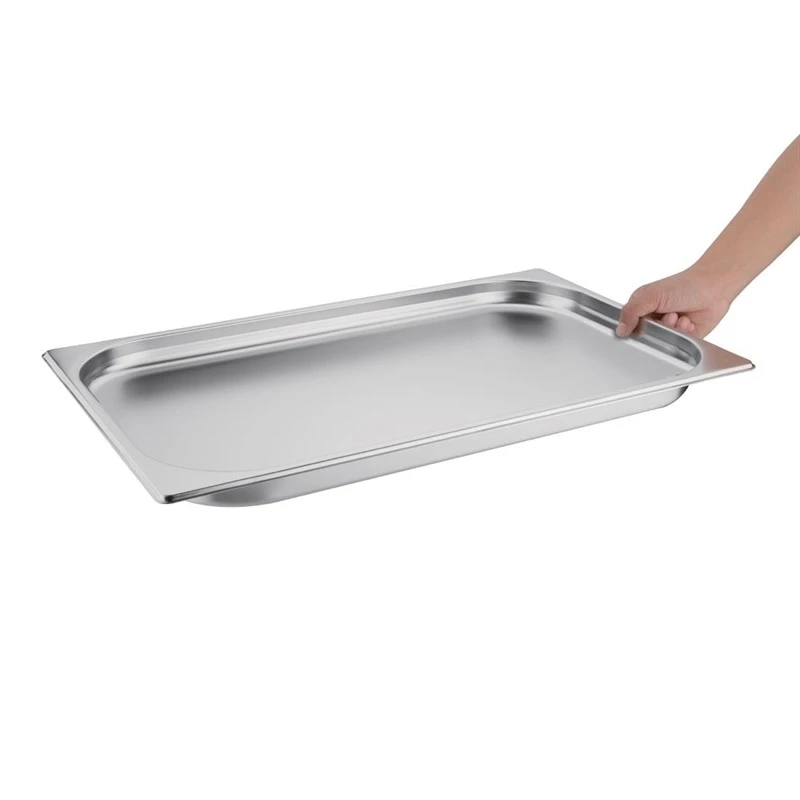 Bac gastronorme inox GN 1/1  20mm