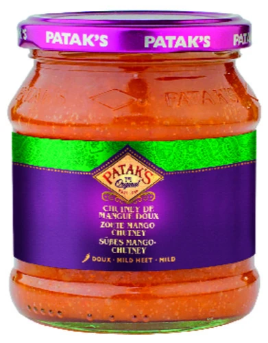 Chutney mangue doux Patak's 340g