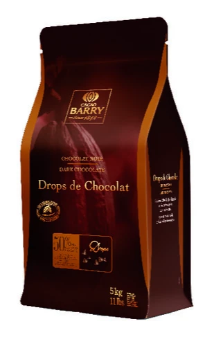 Drops Chocolat 50% Cacao Barry - 5kg