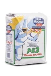 Farine de blé tendre 00 PZ3 spécial pizza Gran Mugnaio - 5kg