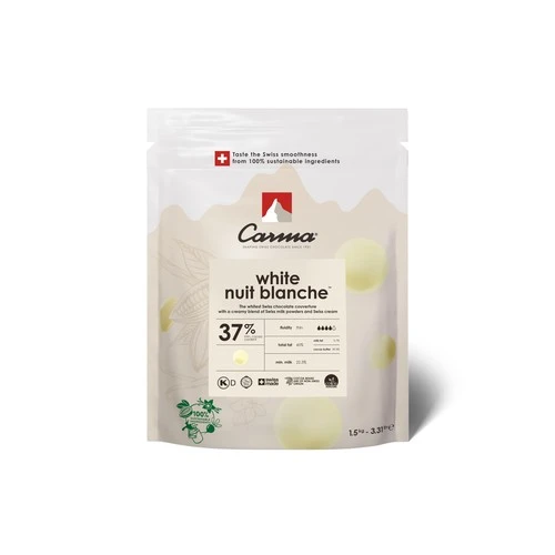 Chocolat couverture blanc Suisse 37%