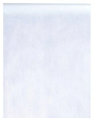 Chemin de table prédécoupé 3 en 1 spunbond blanc 4.80m x 0.38m
