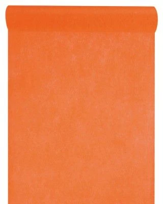 Chemin de table non tissé 4,80 x 0,40 m Orange "Gappy"
