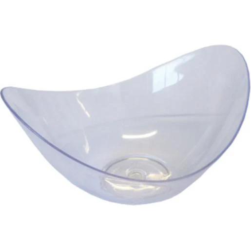Coupelles plastique ovales cristal 16x 6cl