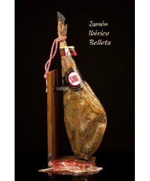 Jambon Serrano Grande Réserve 24 mois avec os et patte - 7.5kg