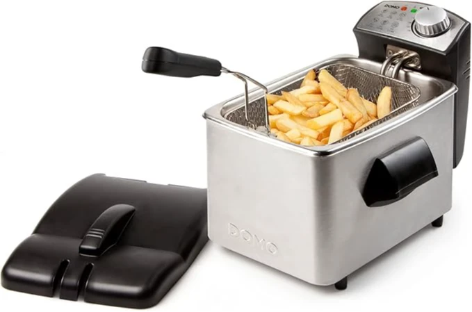 Friteuse cuve inox 4L 3000w