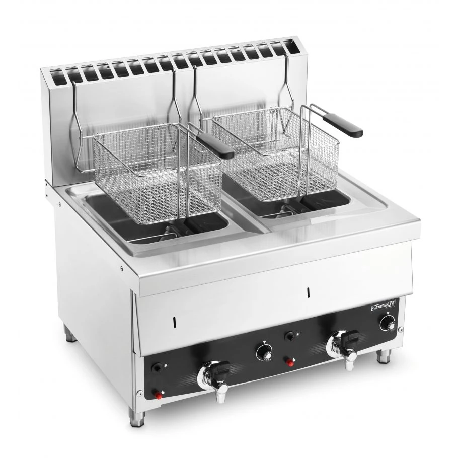 Friteuse gaz  Casselin 2 x10 L