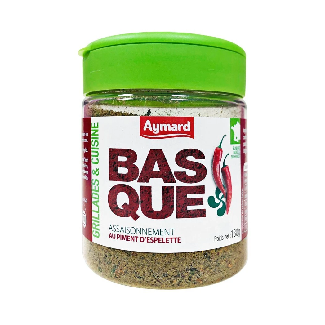 Assaisonnement Basque au piment d'espelette - 130g