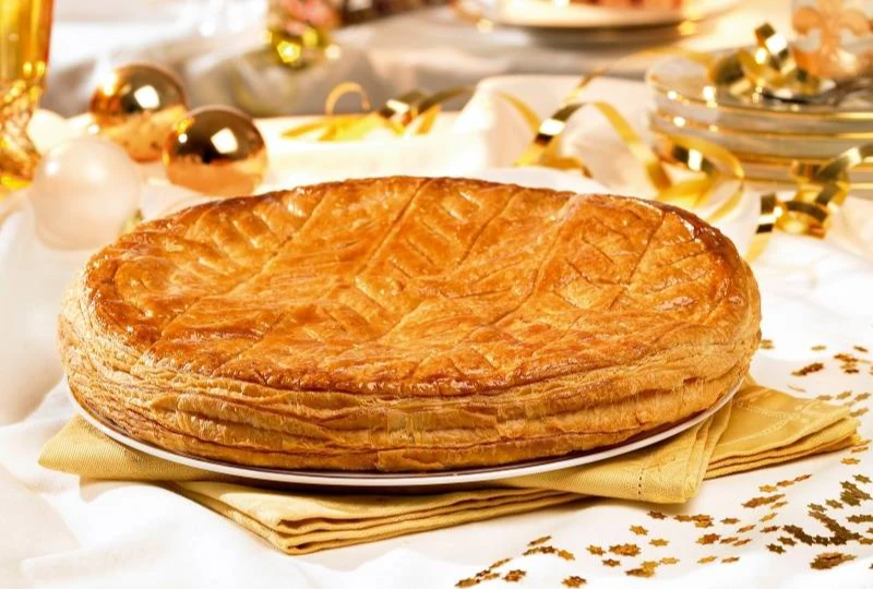 Galette des rois frangipane crue (8 à 10 parts)  ⌀28 surgelé - 750g
