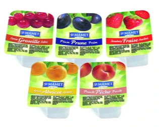 Confiture 5 parfums St Mamet 150x25g