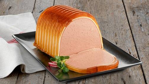 Crème de foie demi lune supérieur sans barde - 2,1kg