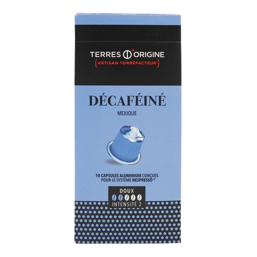 Café Décaféiné Doux 2/5 10 Capsules - 55g