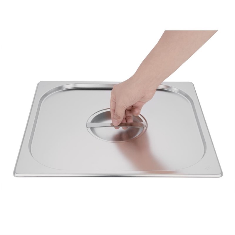 Couvercle GN 2/3 inox 325x354mm