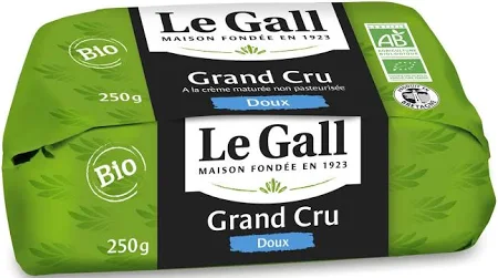 Beurre bio de Baratte Le Gall 250g