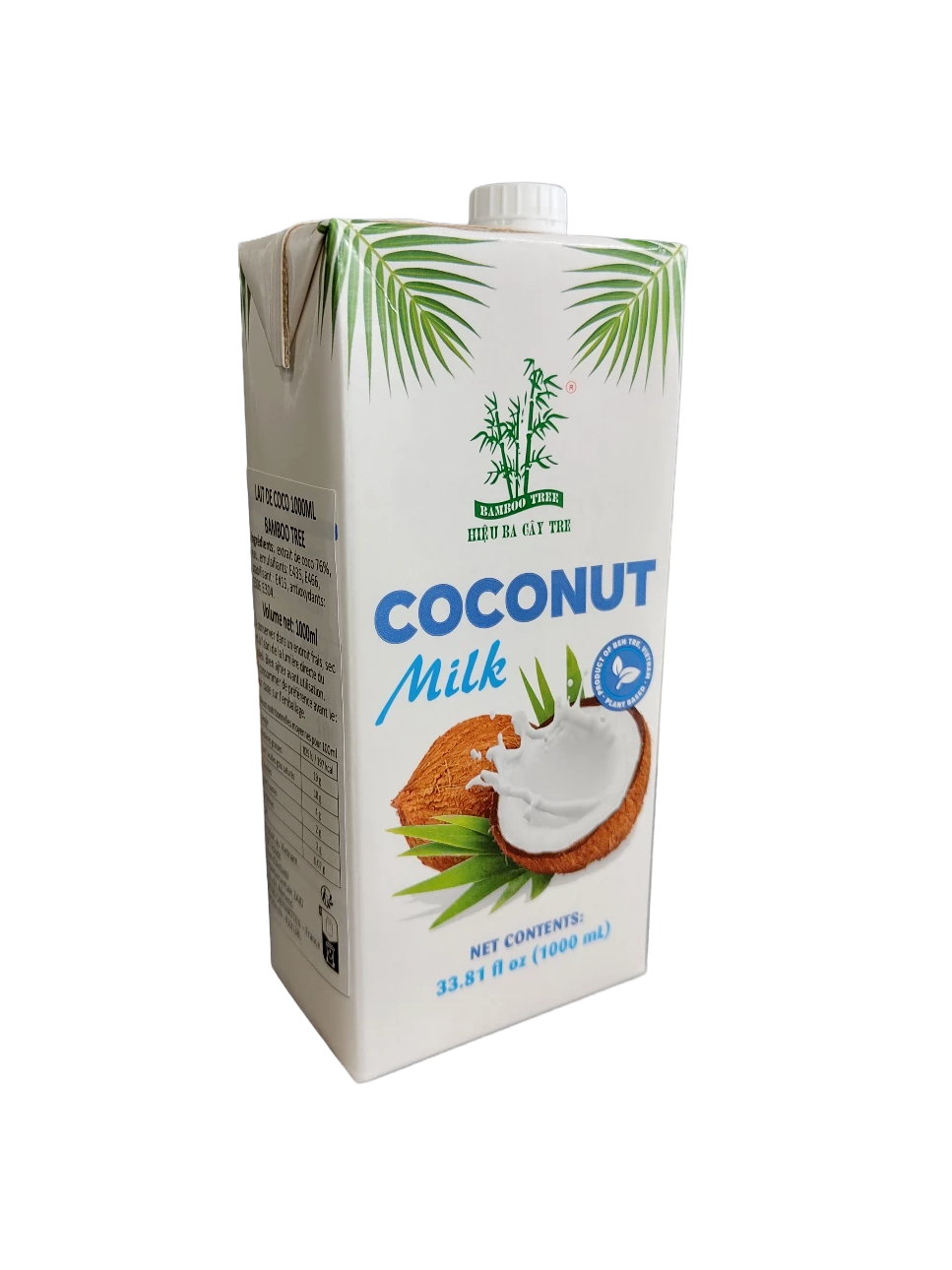 Lait de Coco (UHT) 17-19 % Bamboo Tree  1L