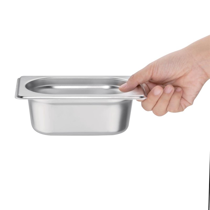Bac Gastronorme inox GN 1/9 100mm