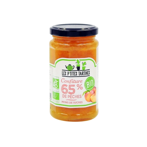 Confiture de pêche  bio 255g