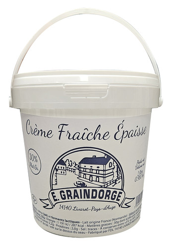 Crème fraiche épaisse 30%mg Grand Fermage - 1kg