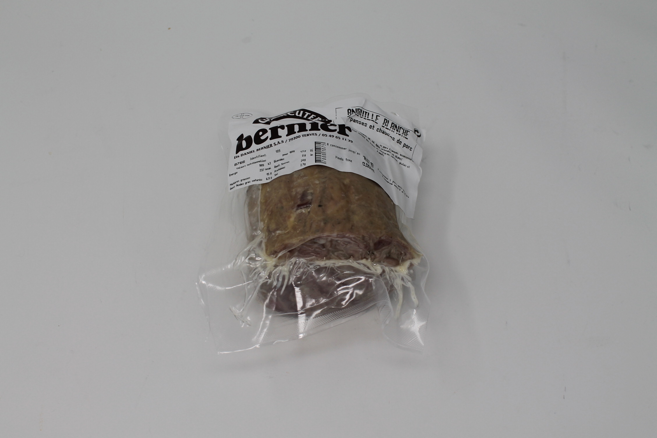 Andouille Blanche Bernier env 400g au kg 