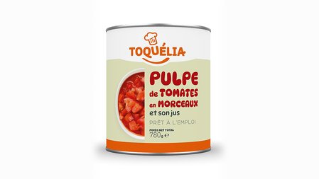 Tomate Pelée entière au Jus 4/4 - 765g