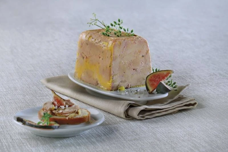 Foie gras alliance figues &  coteaux du layon DOMAINE DE LANVAUX - 500g