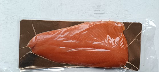 Plaque de saumon fumé  tranchée Norvège  1 kg