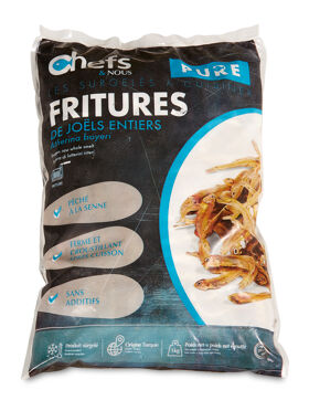 Friture de Joels, éperlans entier surgelée - 1kg