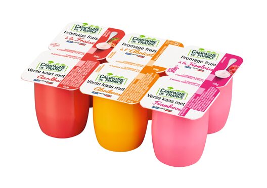 Fromage Frais aux fruits  6x60g