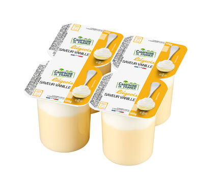Liégeois à la vanille - 4x100g