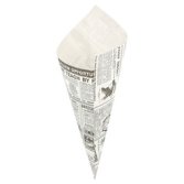 Cornet frites papier journal 250 g x 250