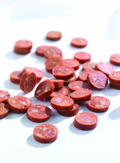 Merguez cuite tranchée halal  1 kg 