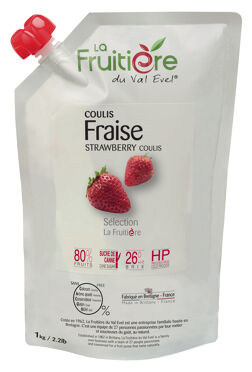 Coulis de fraise la Fruitière - 1kg