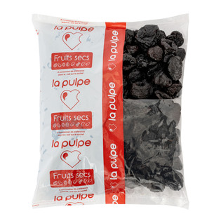 Pruneaux séchés dénoyautés calibre 60/70 la pulpe 1 kg