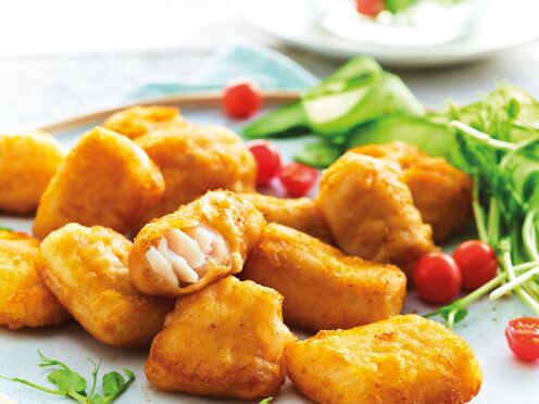 Fish and chips de colin d'Alaska préfrit 1 kg