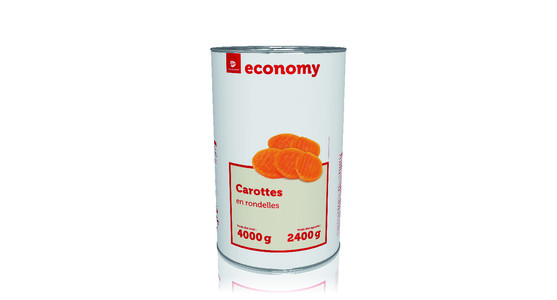 Carottes en Rondelles 5/1 - 2,4kg