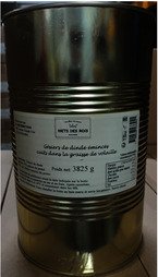 Gésiers de dinde émincés cuit à la graisse de canard 5/1 - PNE 3.8kg