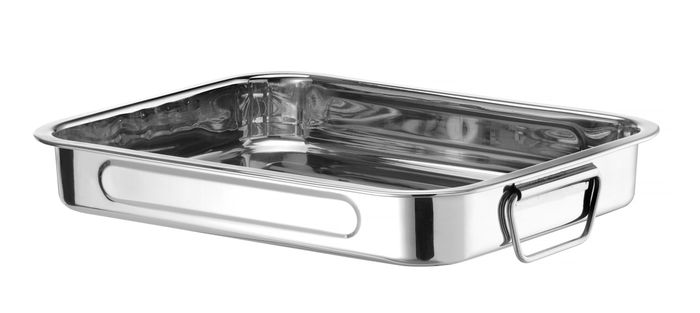 Plat à four inox 430x310x60 mm