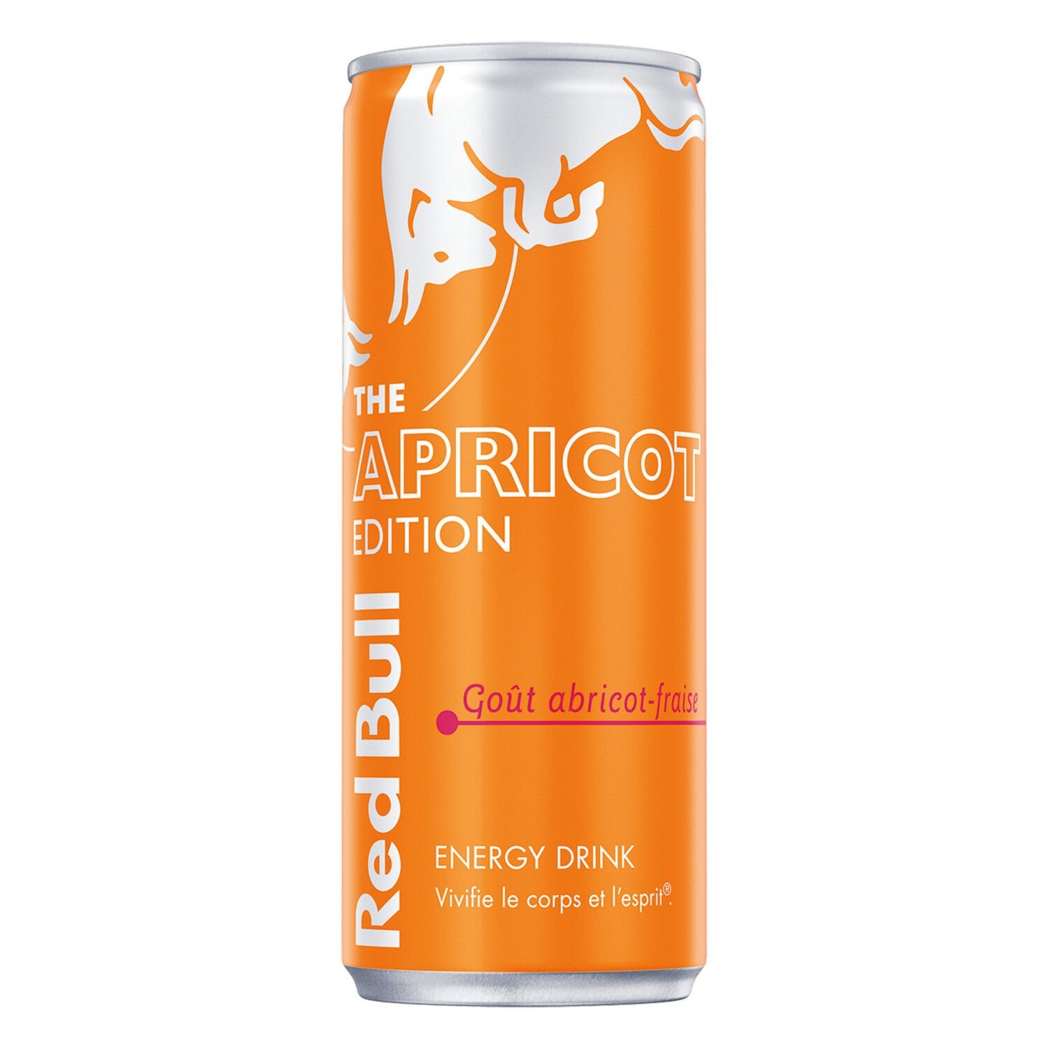 Boisson énergisante goût abricot-fraise RED BULL