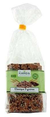 Crackers 3 graines BIO  200g