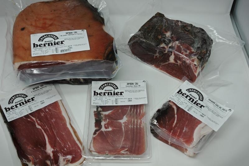 Quart de jambon cru  Bernier env 600g