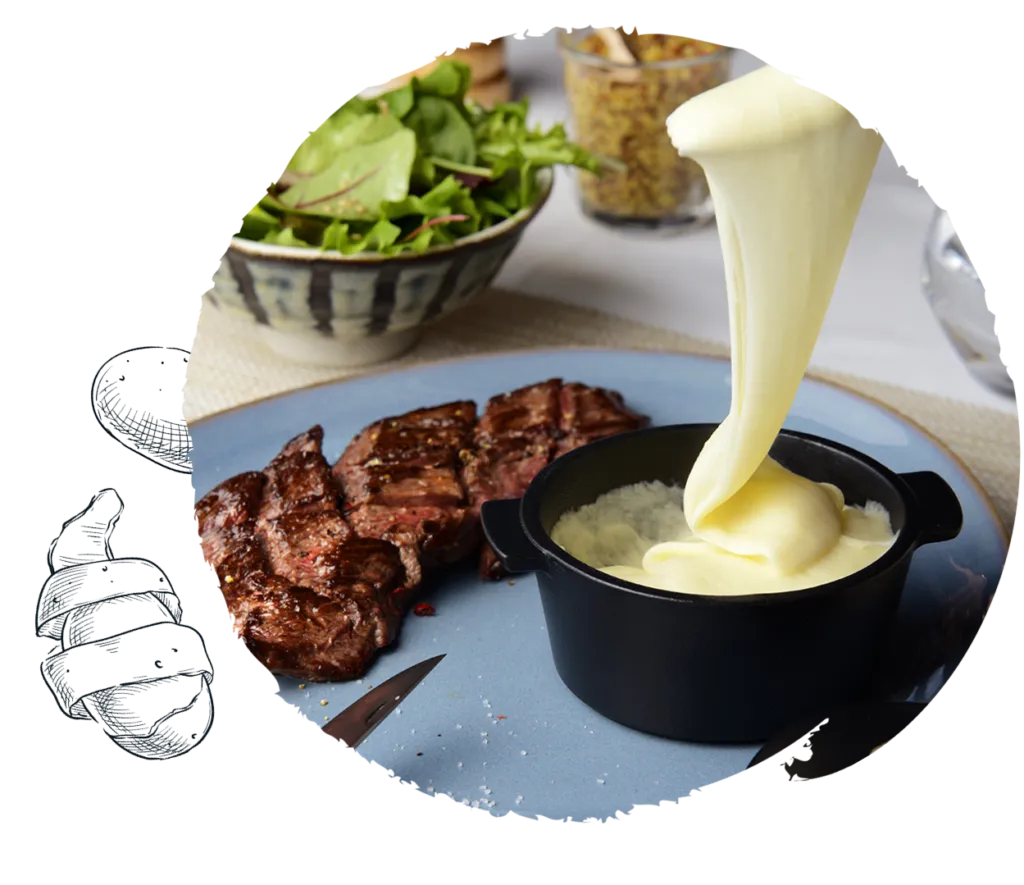 Aligot prêt à l'emploi surgelé 2.75 kg