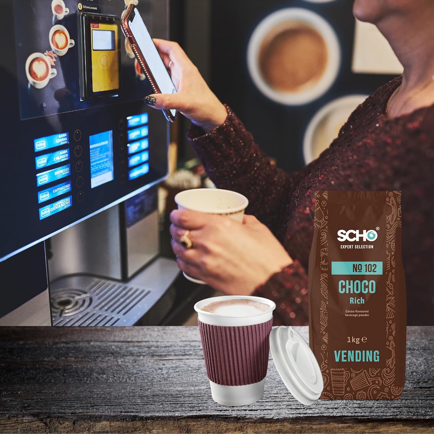 Chocolat en Poudre " Choco Rich n°102"  SCHO® — vue 2