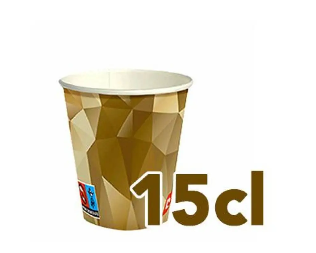 Gobelet carton 15 cl distributeur automatique x60