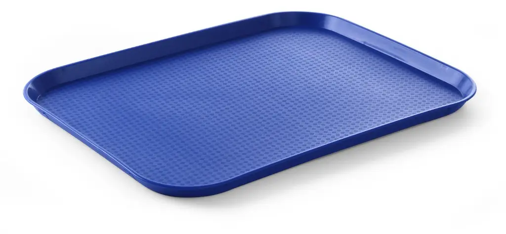 Plateaux fastfood Bleu 350x450x(H)20